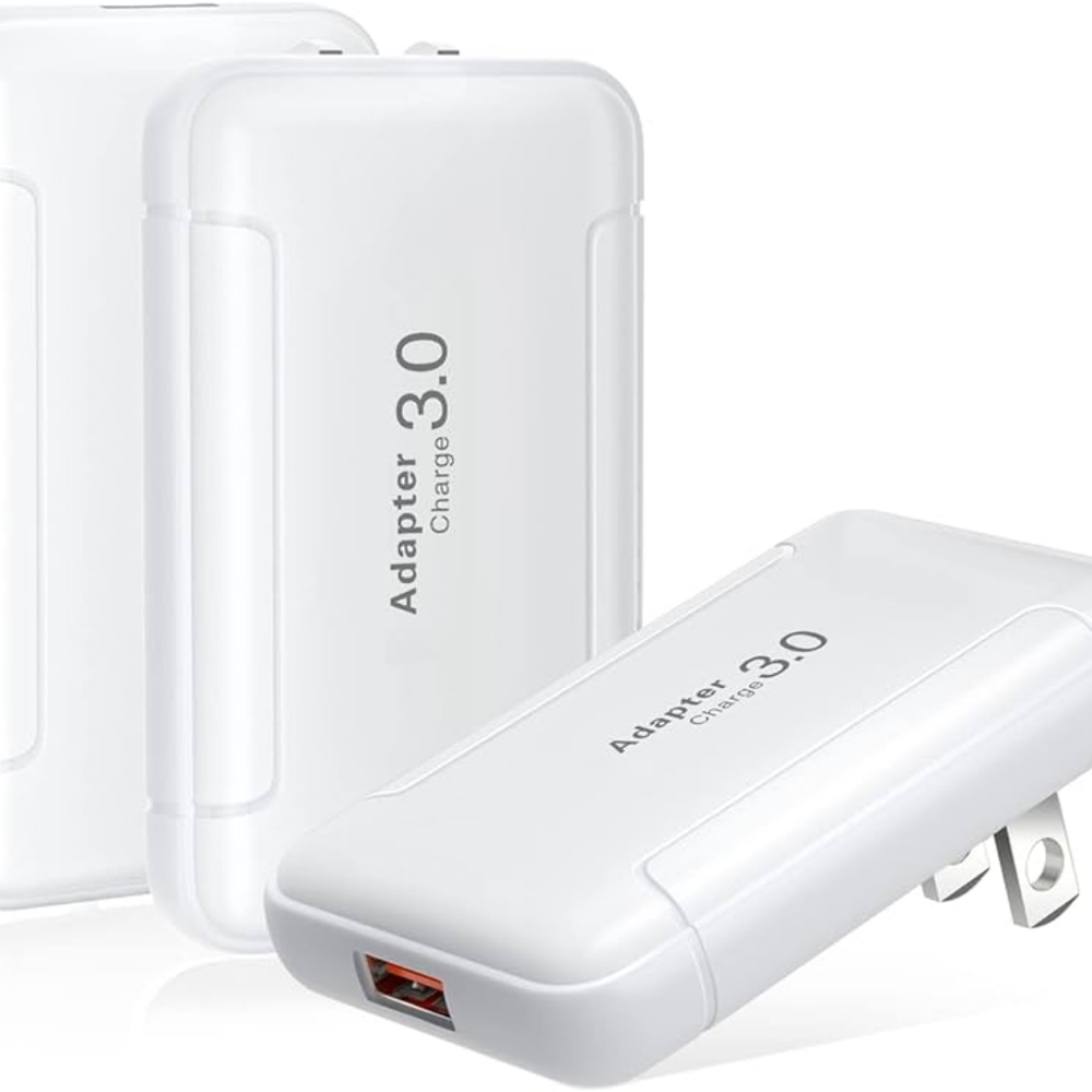 Costyle Quick Charge Adapter 3.0 | Slim Flat | USB Wall Charger | White
